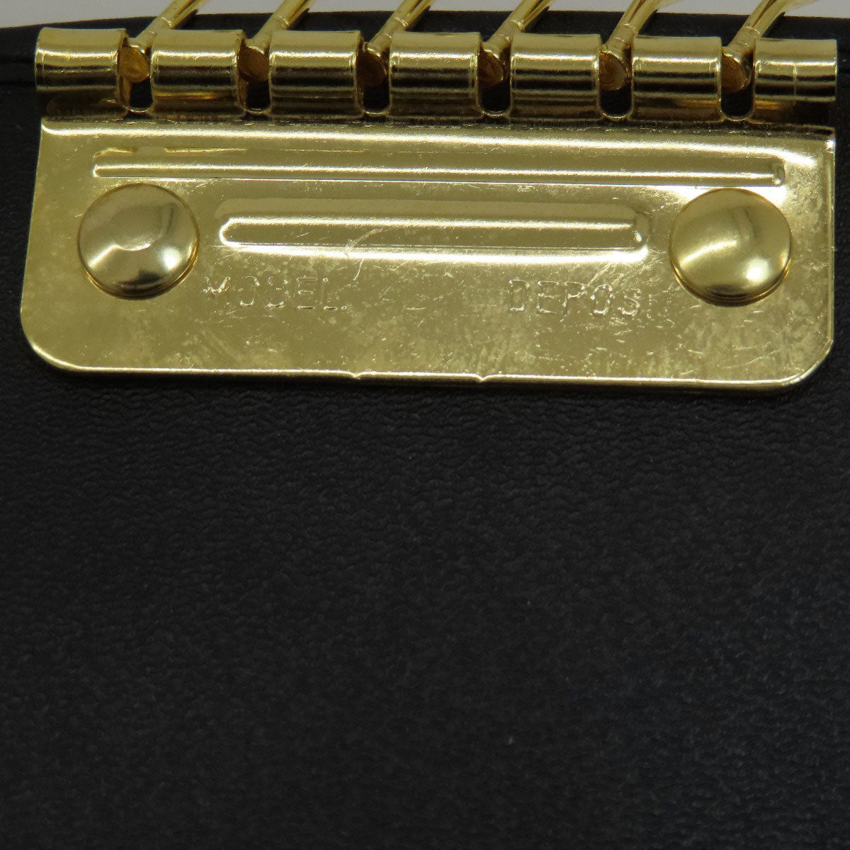 Dunhill logo key holder Leather Ladies [Used]