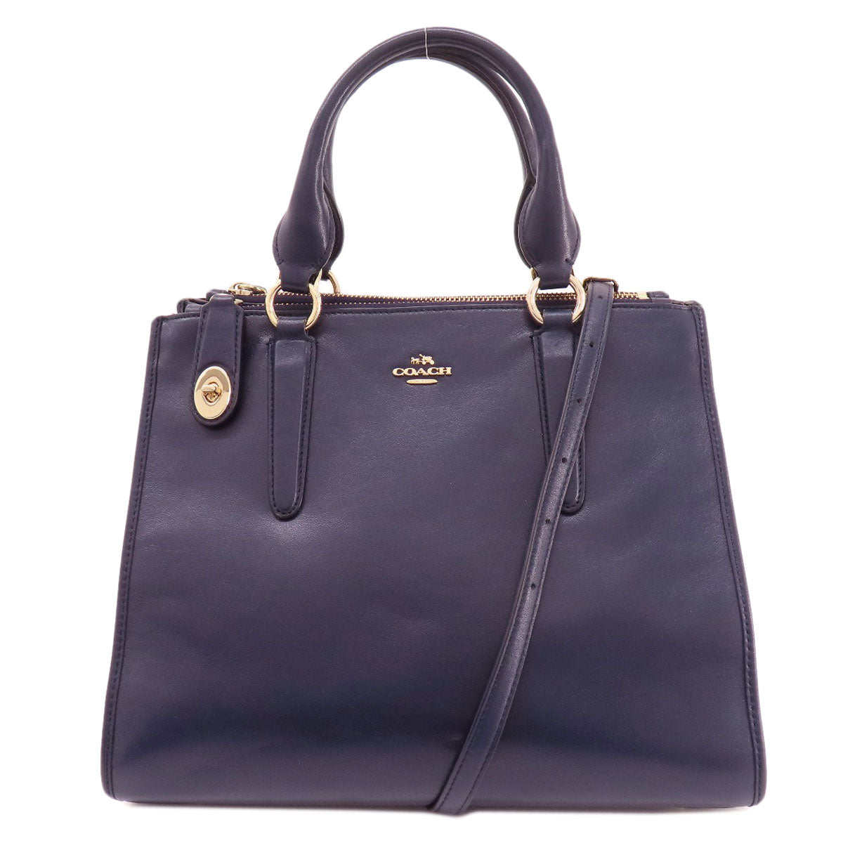 COACH  33545 Tote Bag Logo 2WAY Leather Ladies