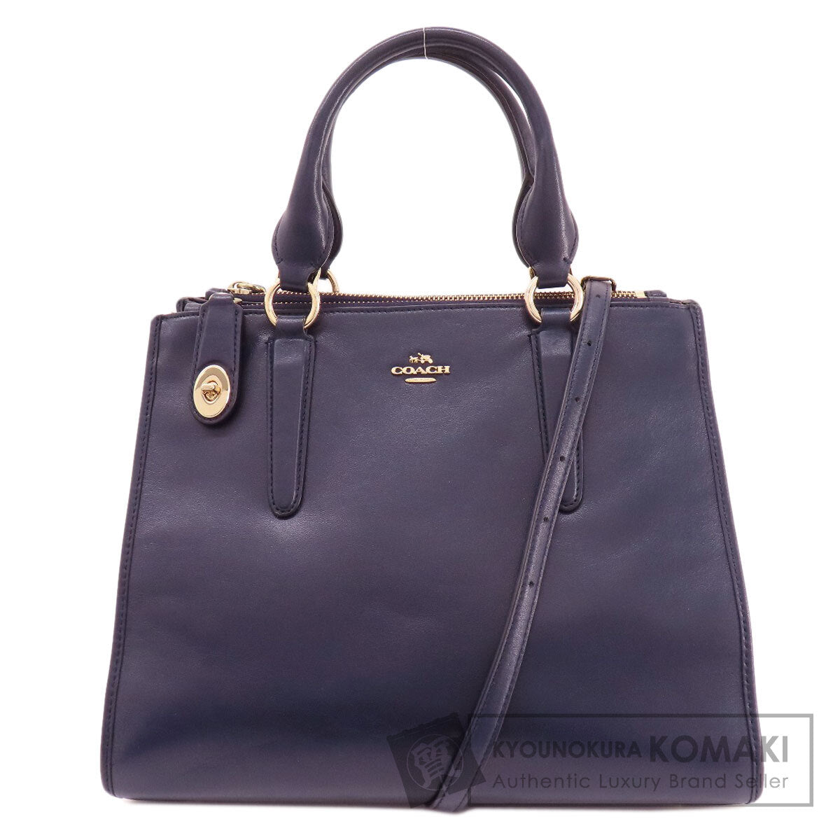 COACH  33545 Tote Bag Logo 2WAY Leather Ladies