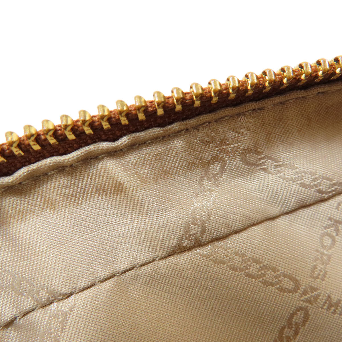 Michael Kors MK Signature ChainShoulder Shoulder Bag Leather Coated CanvasLadies [Used]