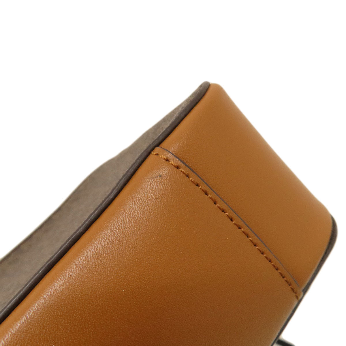 Michael Kors MK Signature ChainShoulder Shoulder Bag Leather Coated CanvasLadies [Used]