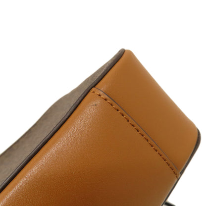 Michael Kors MK Signature ChainShoulder Shoulder Bag Leather Coated CanvasLadies [Used]