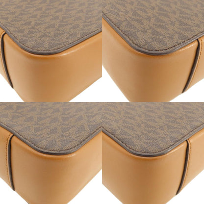 Michael Kors MK Signature ChainShoulder Shoulder Bag Leather Coated CanvasLadies [Used]