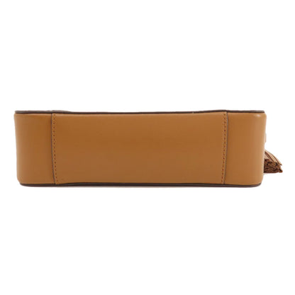 Michael Kors MK Signature ChainShoulder Shoulder Bag Leather Coated CanvasLadies [Used]