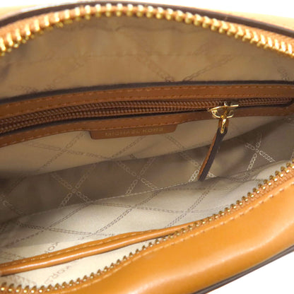 Michael Kors MK Signature ChainShoulder Shoulder Bag Leather Coated CanvasLadies [Used]