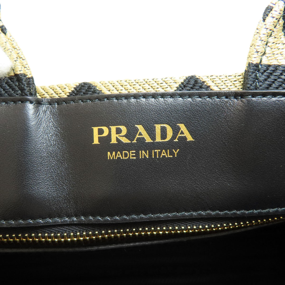 PRADA  1BA354 Handbag Logo Hardware 2WAY Canvas Ladies