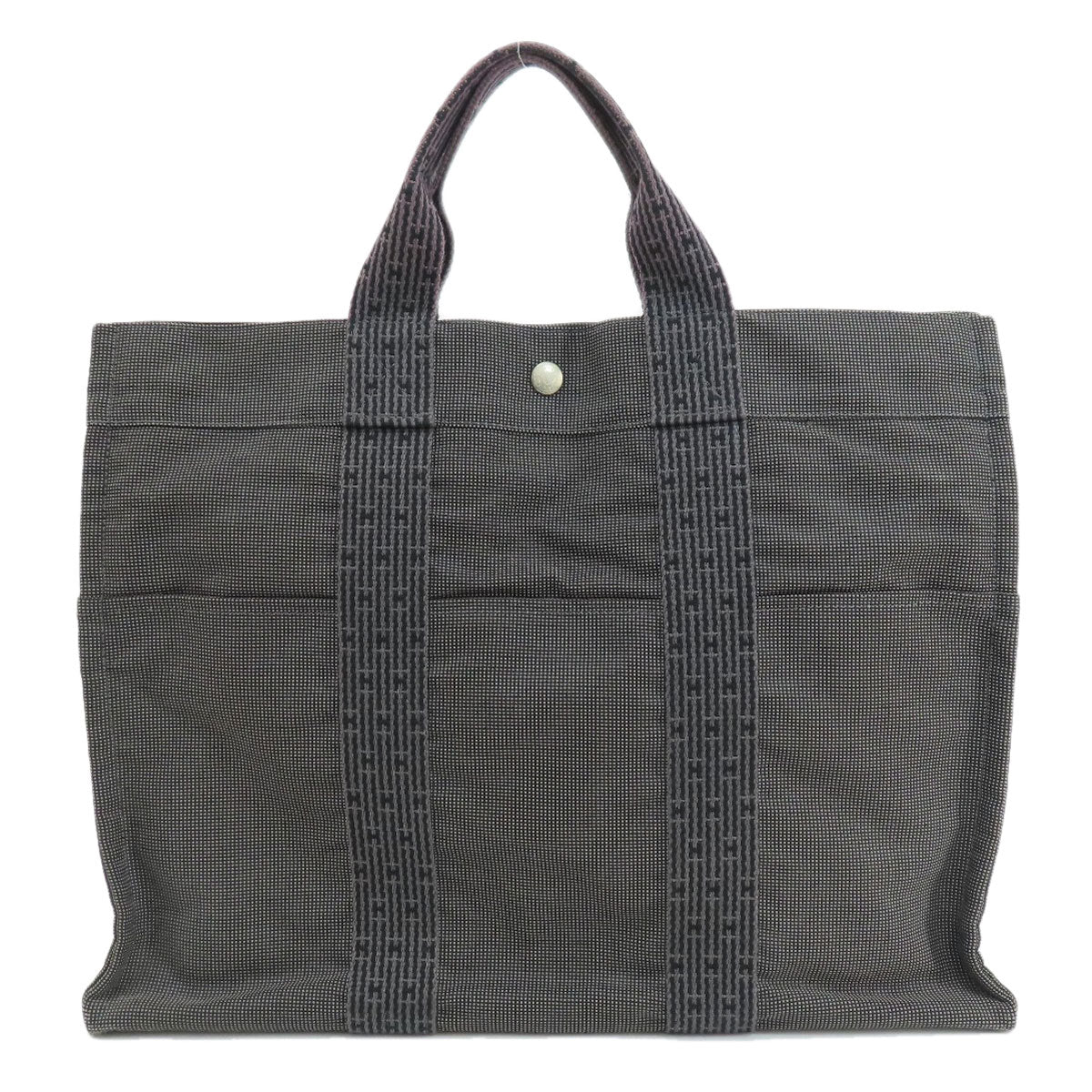 HERMES   Tote Bag Her Line Canvas Ladies