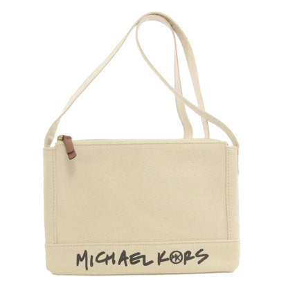 Michael Kors logo Shoulder Bag Canvas Ladies [Used]
