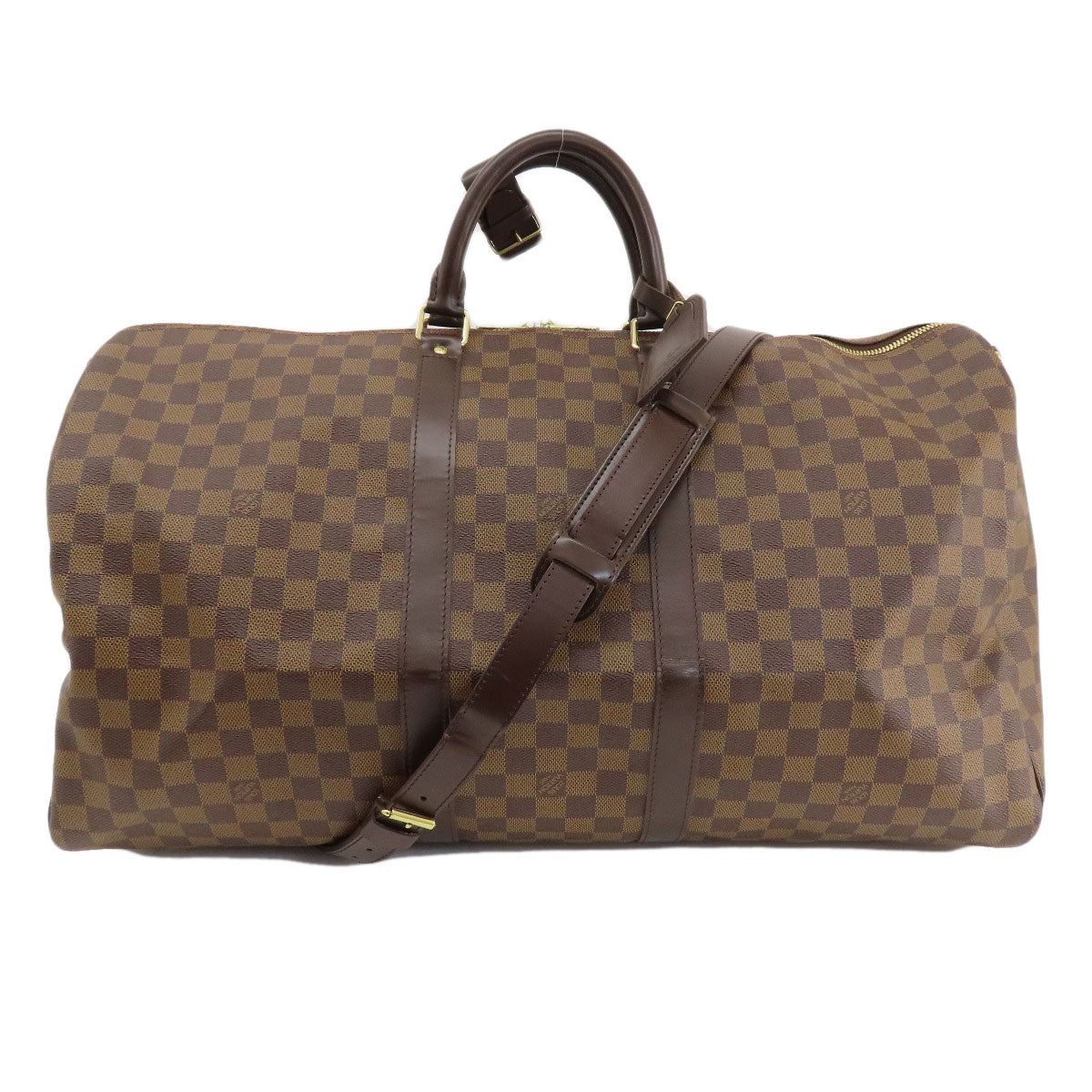 LOUIS VUITTON  N41414 Boston bag Keepall Bandouliere 55 Damier Canvas Damier canvas Ladies