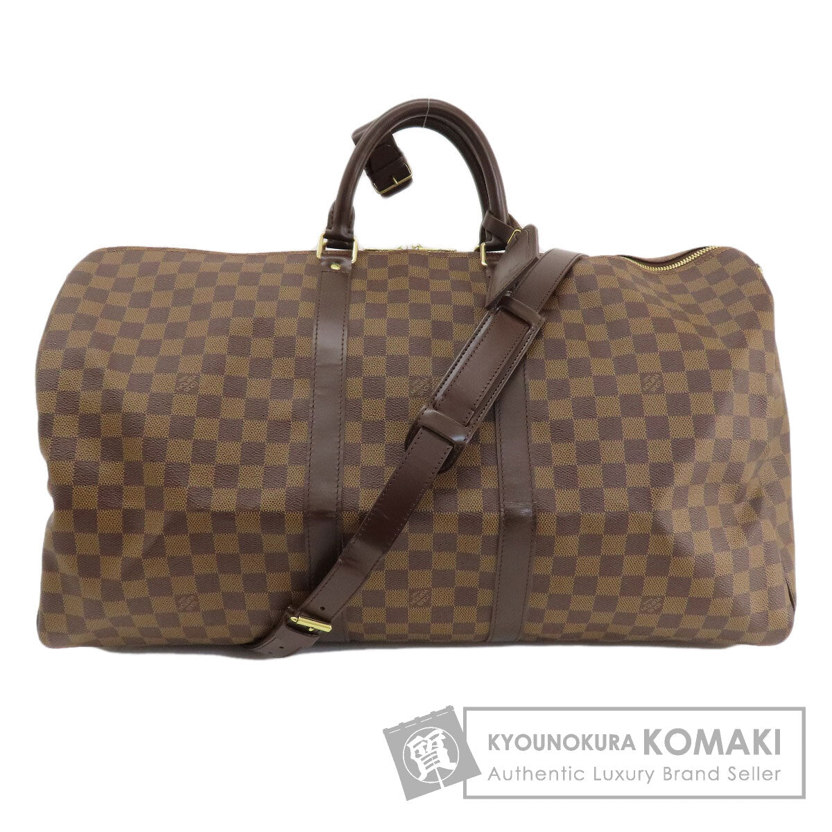 LOUIS VUITTON N41414 Keepall Bandouliere 55 Damier Canvas Boston bag Damier canvas Ladies [Used]
