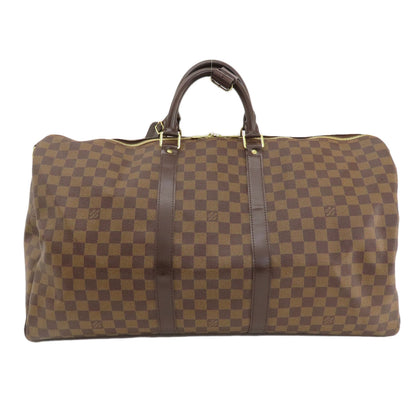 LOUIS VUITTON  N41414 Boston bag Keepall Bandouliere 55 Damier Canvas Damier canvas Ladies