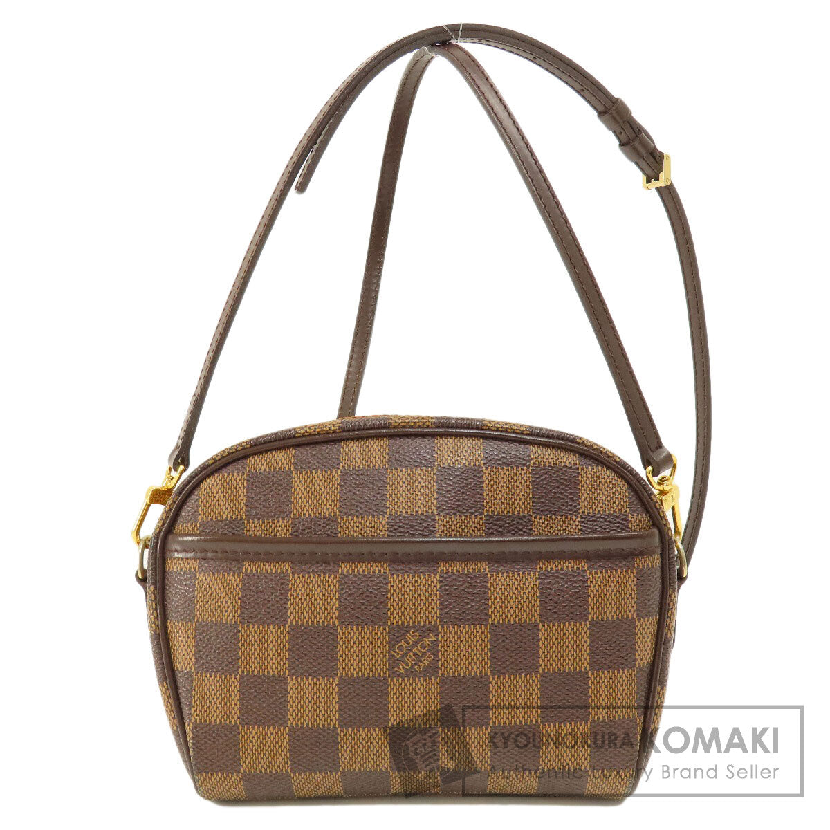 LOUIS VUITTON N51296 Pochette Ipanema Damier Ebene Shoulder Bag Damier canvas Ladies [Used]