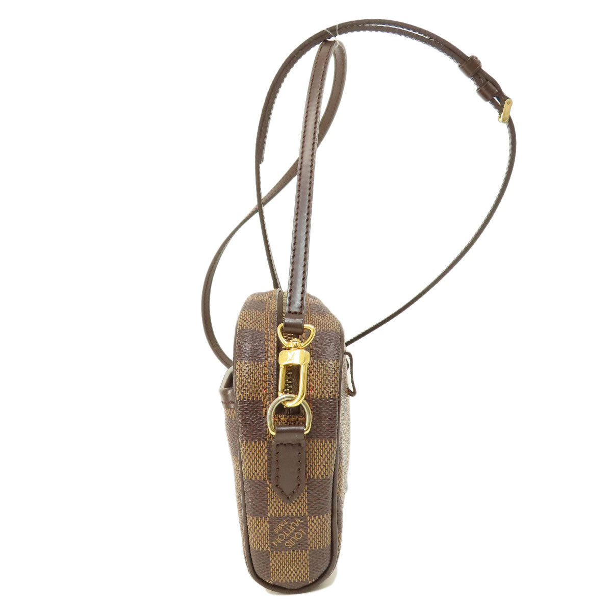 LOUIS VUITTON N51296 Pochette Ipanema Damier Ebene Shoulder Bag Damier canvas Ladies [Used]