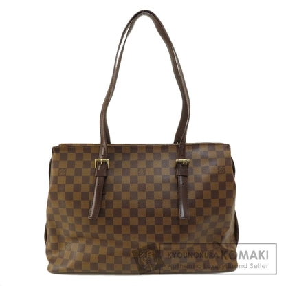 LOUIS VUITTON  N51119 Tote Bag Chelsea Damier Ebene Damier canvas Ladies