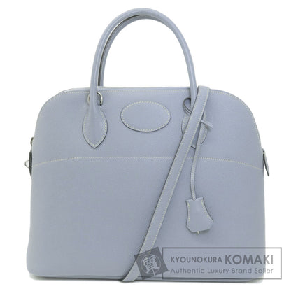 HERMES   Handbag Bolide35 Bluelin SilverHardware 2WAY Epsom Ladies