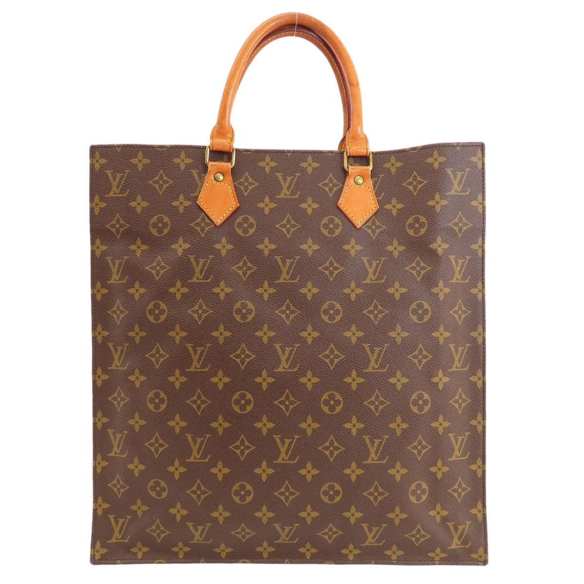 LOUIS VUITTON  M51140 Handbag Sac Plat Monogram Monogram canvas Ladies