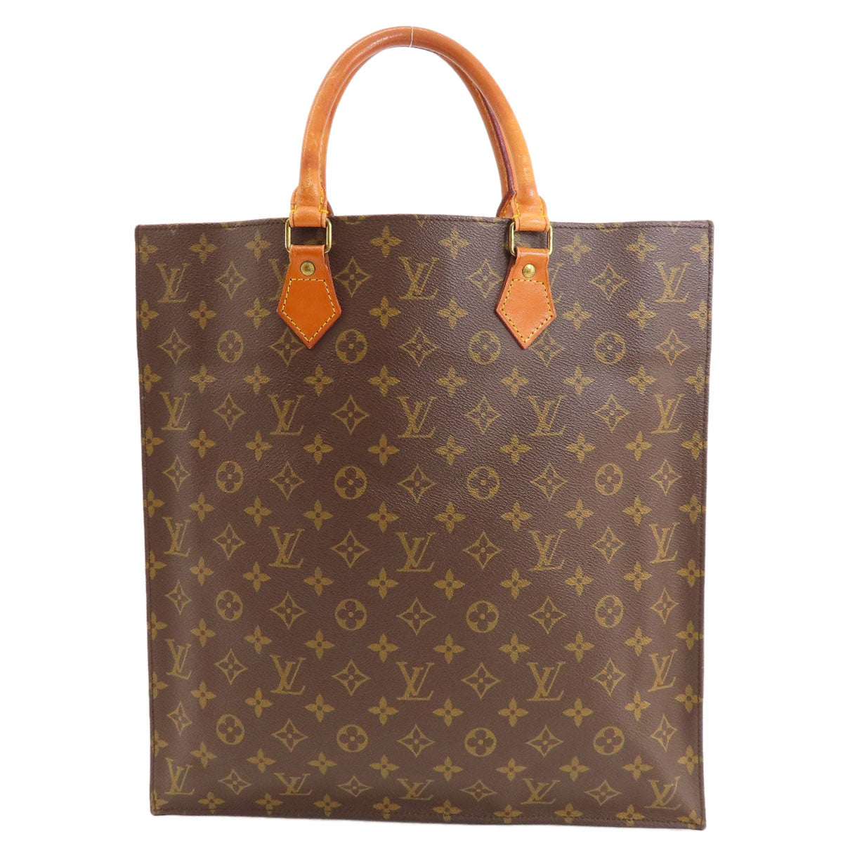 LOUIS VUITTON  M51140 Handbag Sac Plat Monogram Monogram canvas Ladies