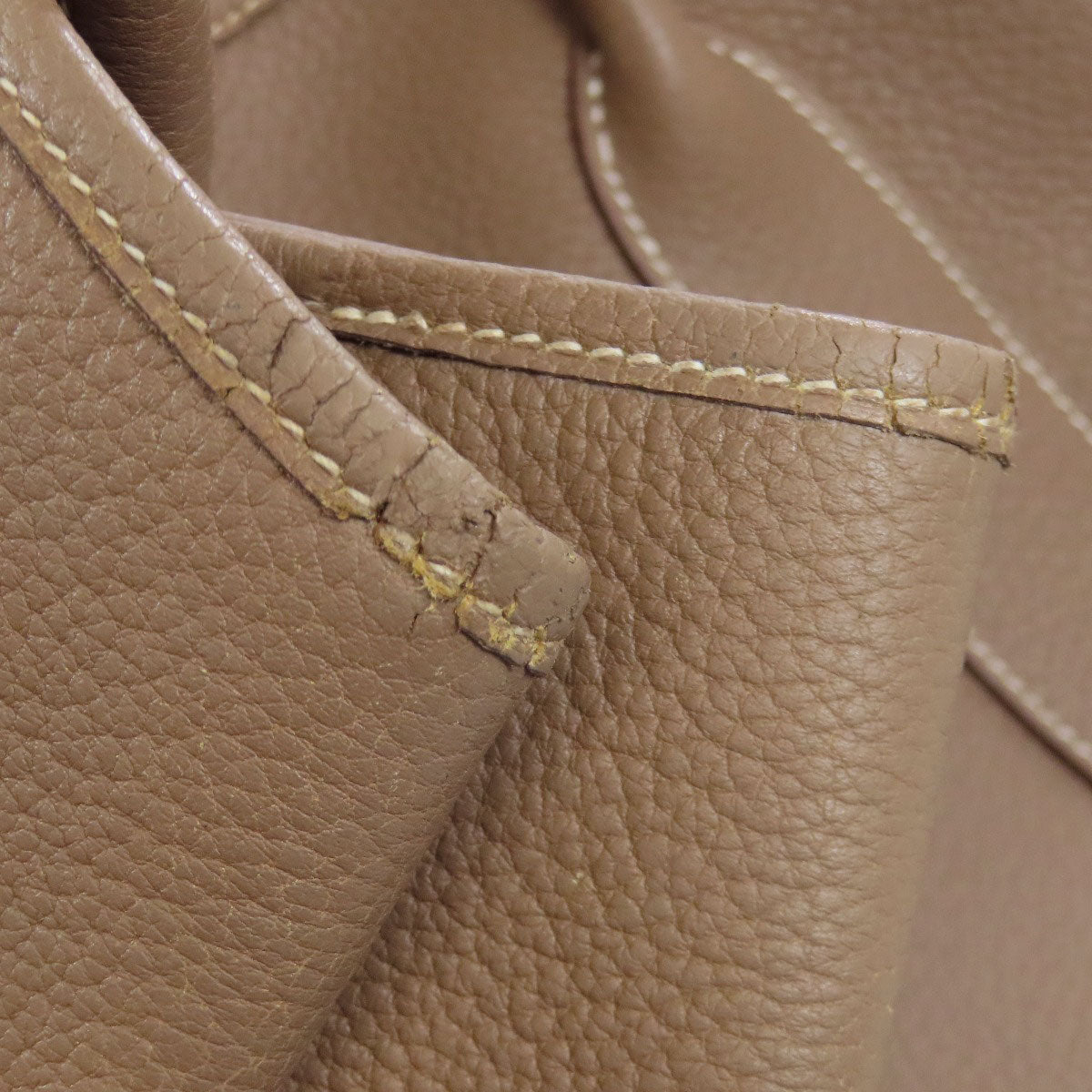 HERMES Garden Party PM Etoupe SilverHardware Tote Bag Negonda Ladies [Used]