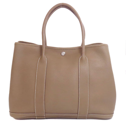 HERMES Garden Party PM Etoupe SilverHardware Tote Bag Negonda Ladies [Used]