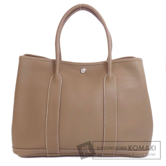 HERMES Garden Party PM Etoupe SilverHardware Tote Bag Negonda Ladies [Used]
