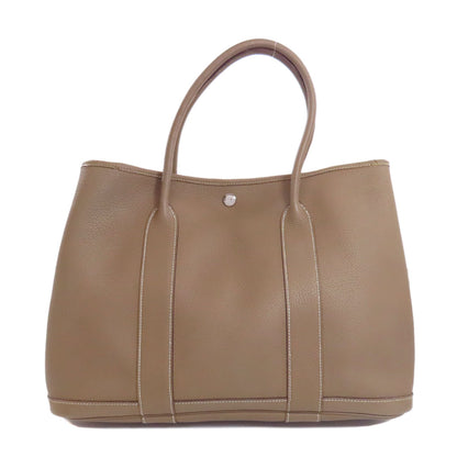 HERMES Garden Party PM Etoupe SilverHardware Tote Bag Negonda Ladies [Used]