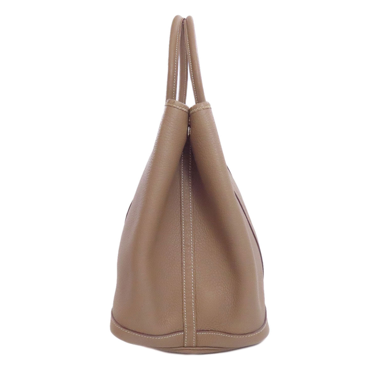 HERMES Garden Party PM Etoupe SilverHardware Tote Bag Negonda Ladies [Used]
