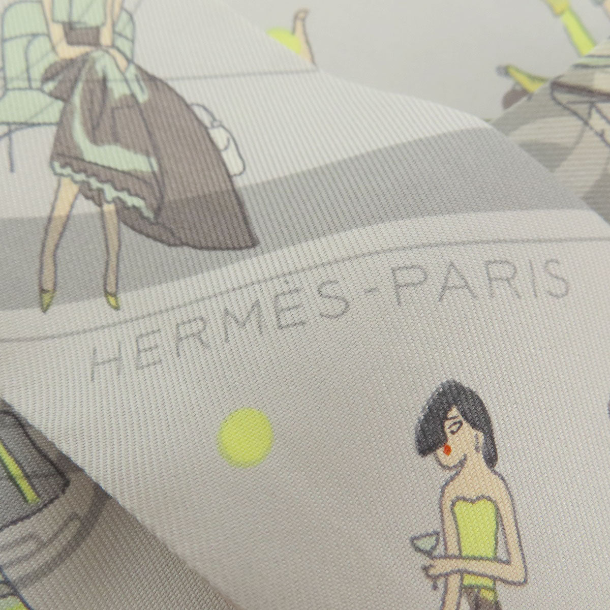 HERMES   Scarf Twilly Silk Ladies