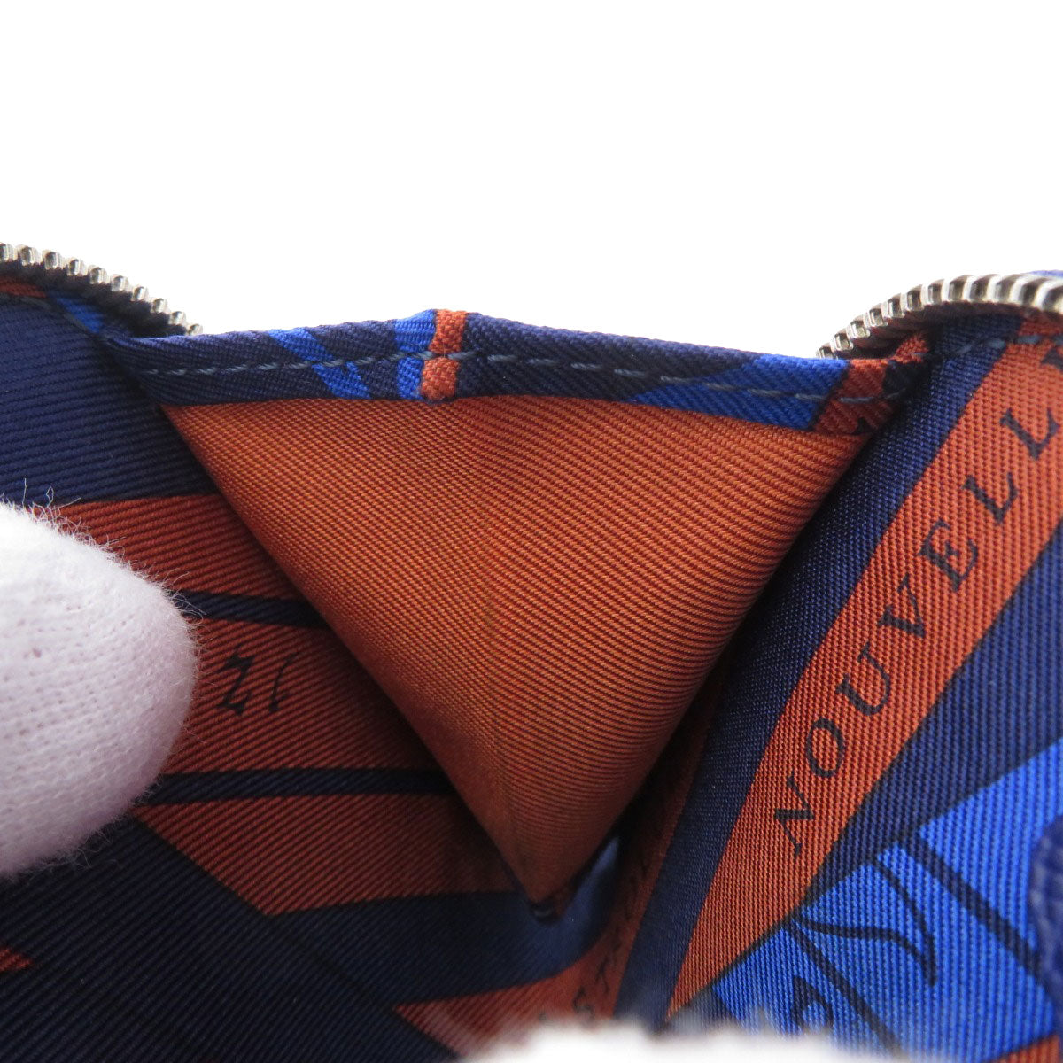 HERMES Azap Silkin Mini Compact SilverHardware coin purse Epsom Ladies [Used]