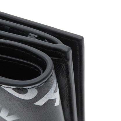 BALENCIAGA 594312 Logo motif mini wallet tri-fold Bifold Wallet with Coin Pocket Calf Ladies [Used]