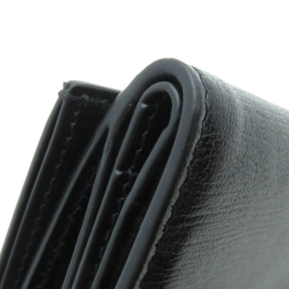 BVLGARI Logo B-zero1 motif tri-fold Bifold Wallet with Coin Pocket Calf Ladies [Used]