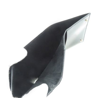 BVLGARI Logo B-zero1 motif tri-fold Bifold Wallet with Coin Pocket Calf Ladies [Used]