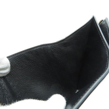 BVLGARI Logo B-zero1 motif tri-fold Bifold Wallet with Coin Pocket Calf Ladies [Used]