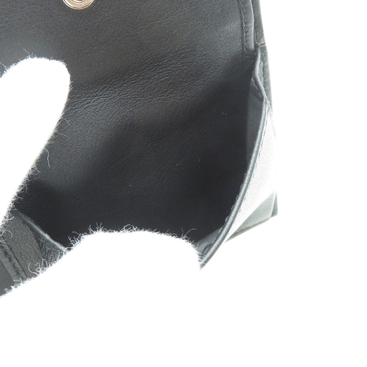 GUCCI 150413 GG Signature Microsima Outlet Bifold Wallet with Coin Pocket Calf Ladies [Used]