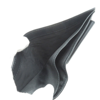 GUCCI 150413 GG Signature Microsima Outlet Bifold Wallet with Coin Pocket Calf Ladies [Used]