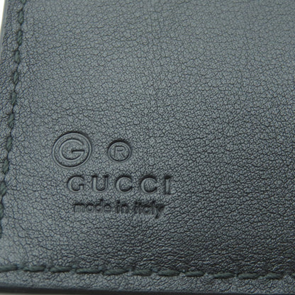 GUCCI 150413 GG Signature Microsima Outlet Bifold Wallet with Coin Pocket Calf Ladies [Used]
