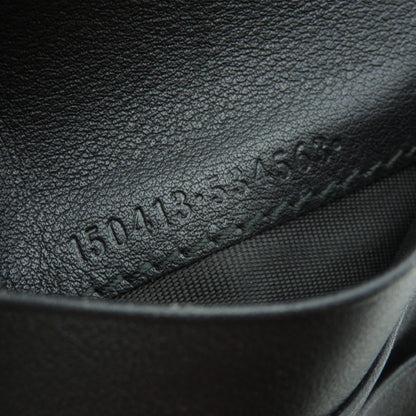 GUCCI 150413 GG Signature Microsima Outlet Bifold Wallet with Coin Pocket Calf Ladies [Used]