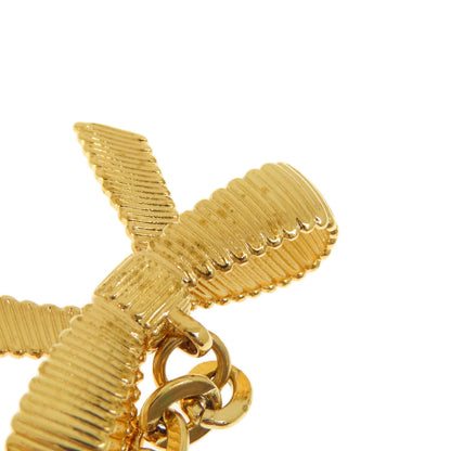 LOUIS VUITTON M65124 Tassel ribbon key ring Metal Ladies [Used]