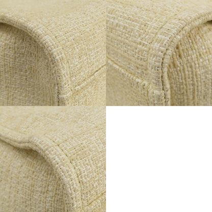 CHANEL Deauville MM GoldHardware Tote Bag Tweed Ladies [Used]