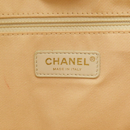 CHANEL Deauville MM GoldHardware Tote Bag Tweed Ladies [Used]