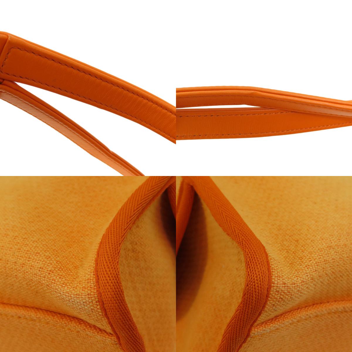 CHANEL Deauville Bowling Bag SilverHardware 2WAY Shoulder Bag Canvas Ladies [Used]