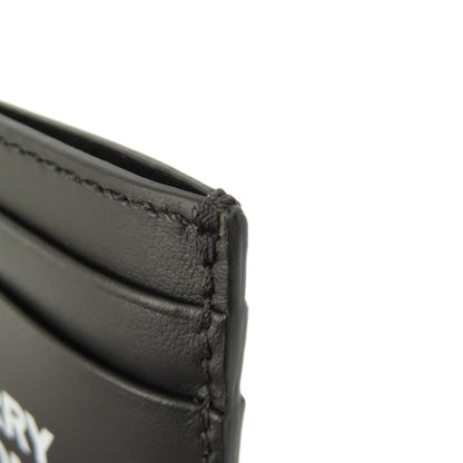 BURBERRY logo Card Case Leather Ladies [Used]