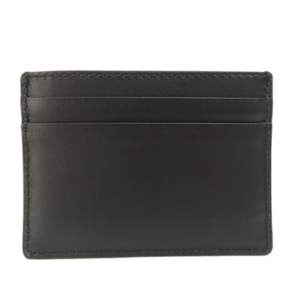 BURBERRY logo Card Case Leather Ladies [Used]