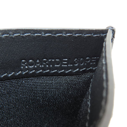 BURBERRY logo Card Case Leather Ladies [Used]