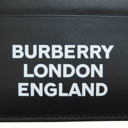 BURBERRY logo Card Case Leather Ladies [Used]