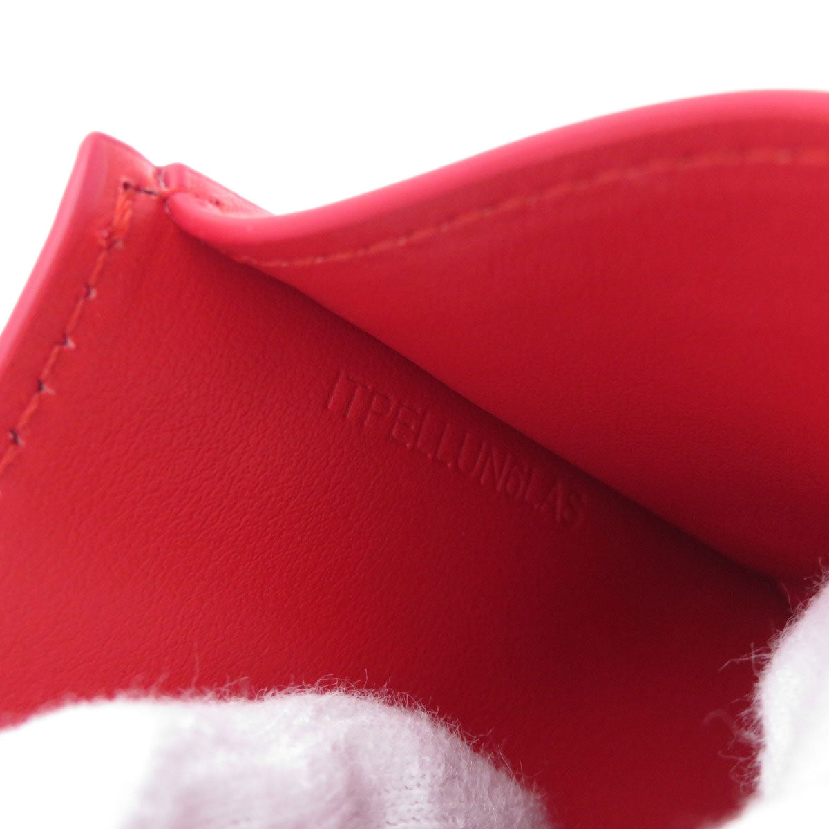 BURBERRY Logo Hardware tri-fold Bifold Wallet with Coin Pocket Calf Ladies [Used]