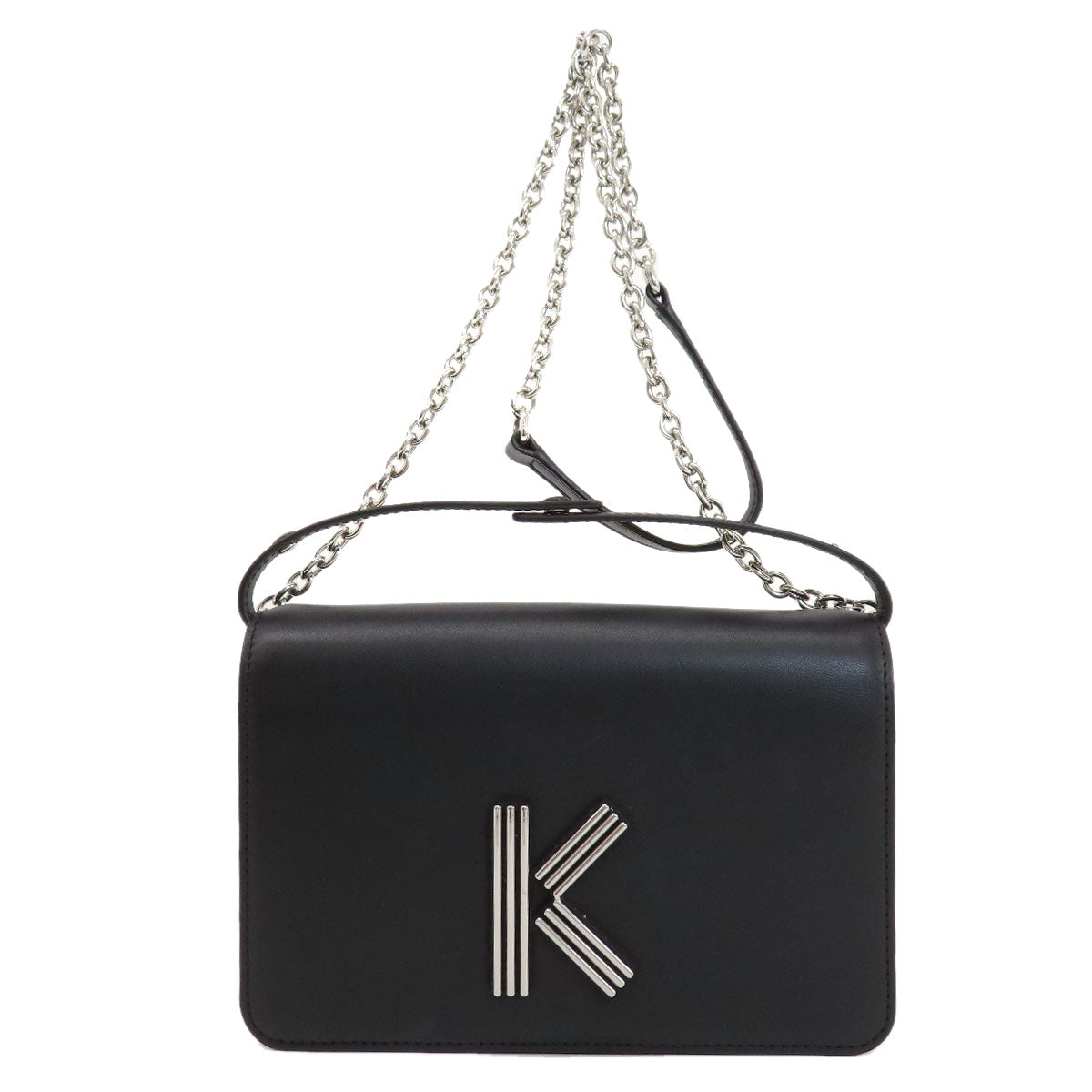 KENZO 2WAY Shoulder Bag Leather Ladies [Used]