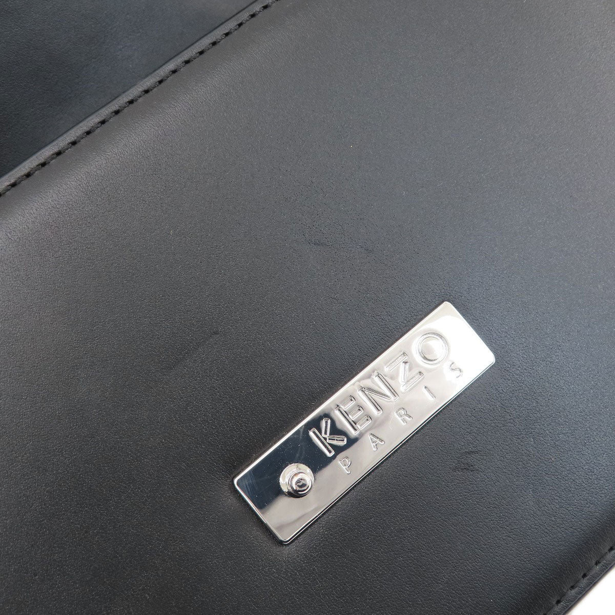 KENZO 2WAY Shoulder Bag Leather Ladies [Used]