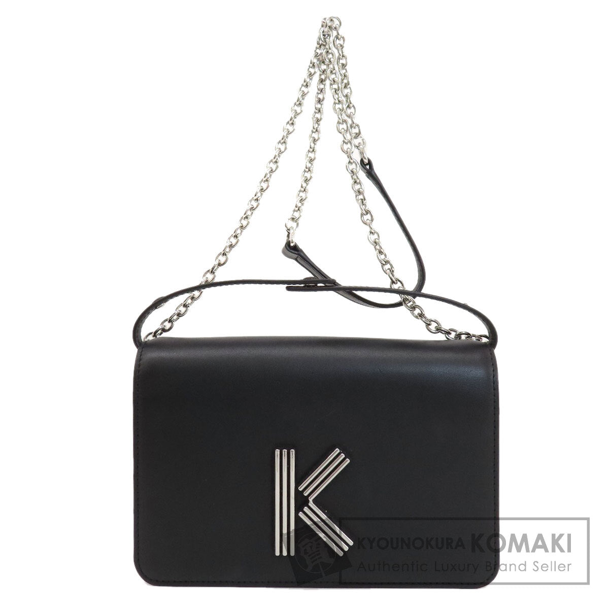 KENZO 2WAY Shoulder Bag Leather Ladies [Used]