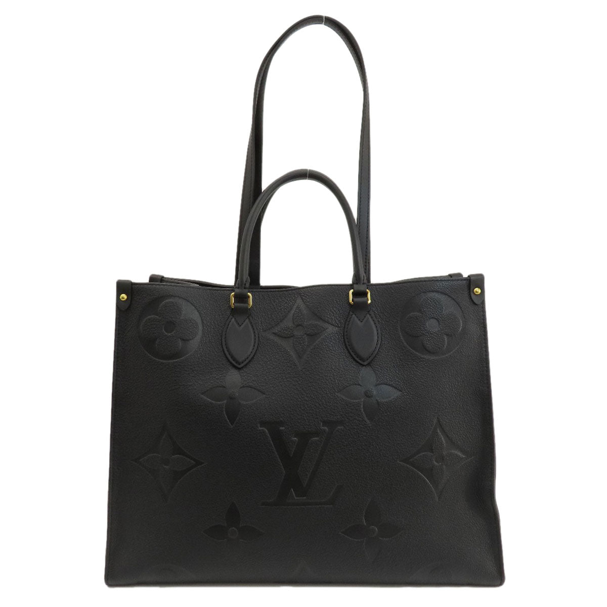 LOUIS VUITTON  M44925 Tote Bag On the Go GM Noir Empreinte Ladies