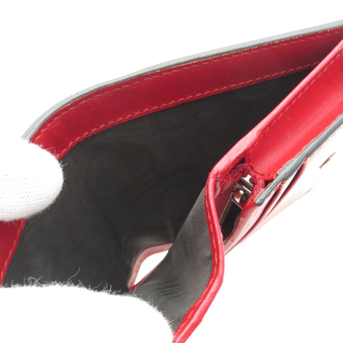 GUCCI 465859 chinese new year Bifold Wallet with Coin Pocket Calf Ladies [Used]